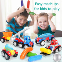 Thumbnail for Magnetic Cars™ – Diversión con construcciones magnéticas - Juego de juguetes de vehículos magnéticos