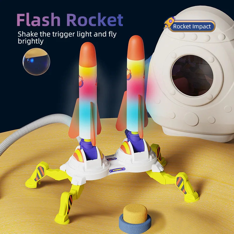 Air Rocket - Salta y lanza - Juguete cohete
