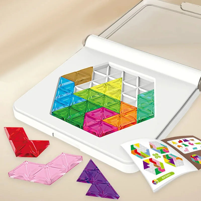 LogicStar – Creativo e instructivo: juego de mesa de rompecabezas