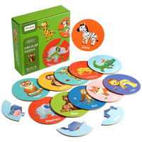 Thumbnail for Dieren Match™ – Gira y descubre - puzzle de 3 piezas