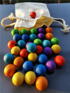 Rainbow Balls™ – Cuentas de madera de colores
