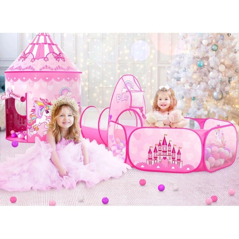 Unicorn Tent™ – Juegos mágicos – Carpa de juegos rosa