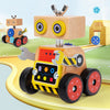Woods™ - Construir y jugar - Robot de construcción de madera