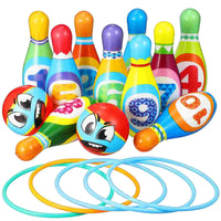 Thumbnail for Kids Bowling Set™ - Strike & Play - Set de bolos de colores