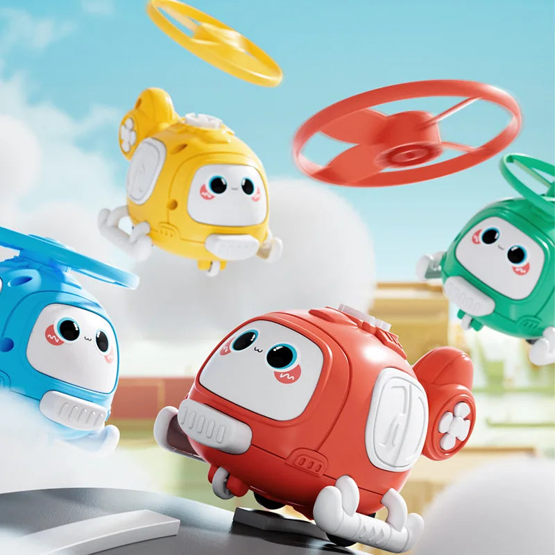 Hover Buddy™ – Sonrisas Airy – Helicóptero de dibujos animados