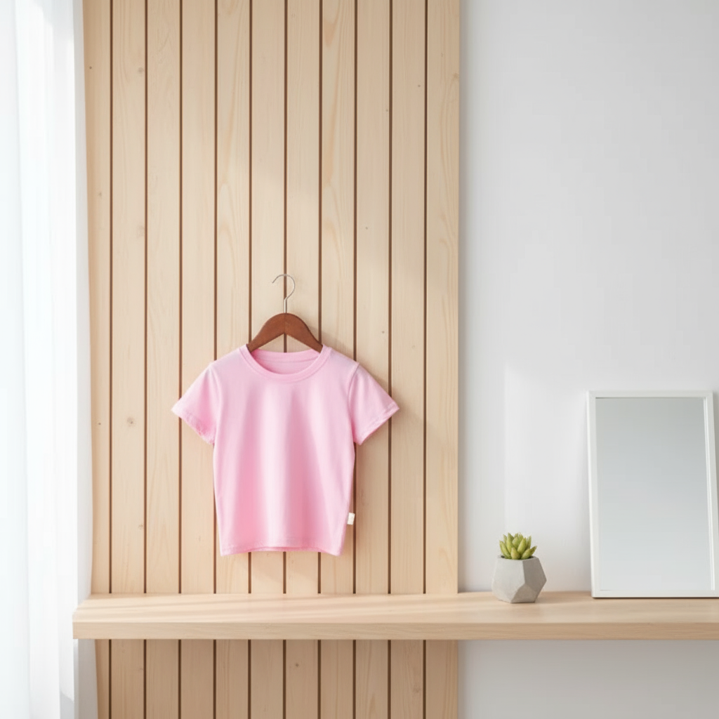 LumiWear – Fresca y atemporal – Camiseta básica de manga corta