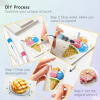 Thumbnail for MagicFoam – Colorido y creativo: set de rotuladores creativos con textura