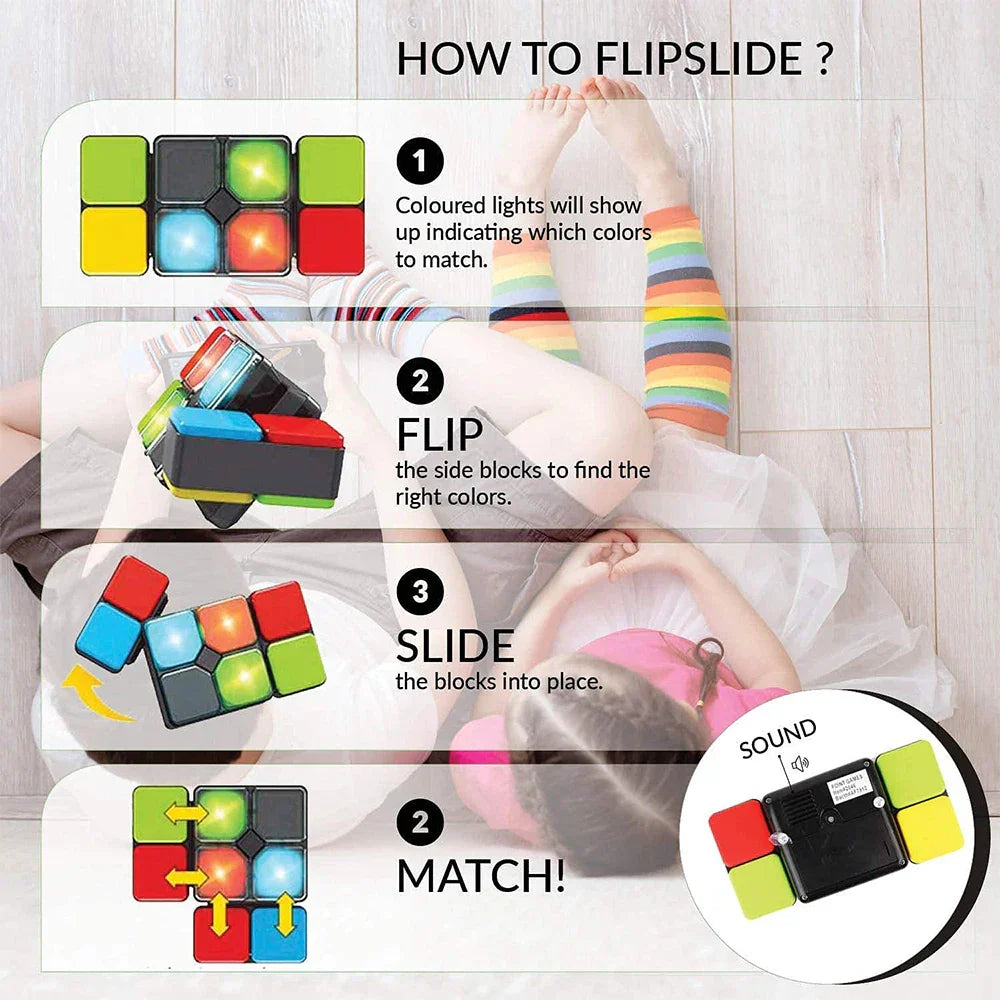 Puzzle Flip Pro™ - Diversión y música en la palma de la mano - Cubo rompecabezas