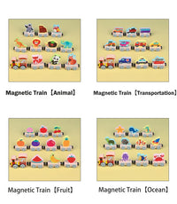 Thumbnail for Tiny Express™ – Colorear y moldear - Trenes de juguete de madera