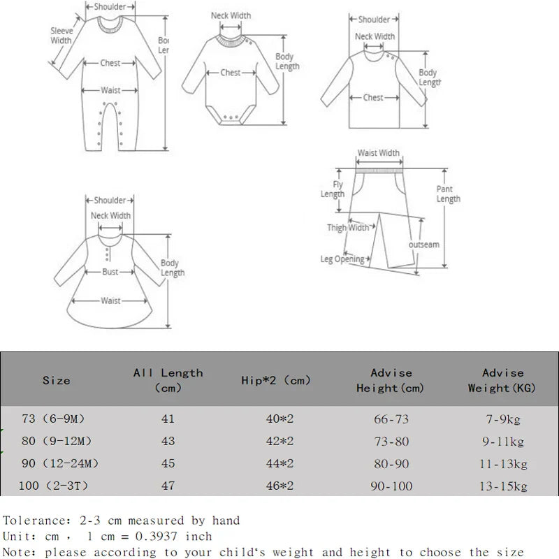 Mini Fashion™ - Veraniego y bonito - Monos para niños Niñas