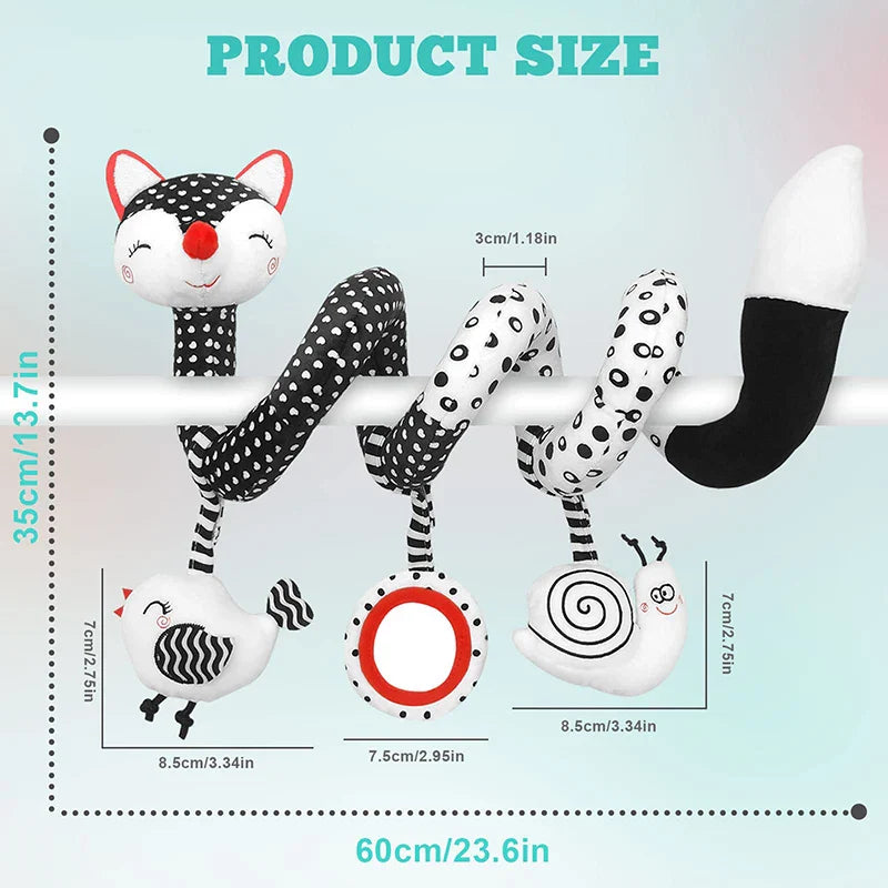 Baby Spiral Toy™ - Silla de auto y cochecito Juguetes
