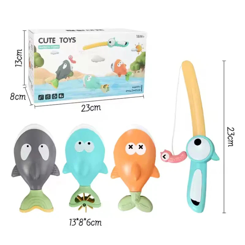 BathFishing – Interactivo y divertido: juego magnético de pesca