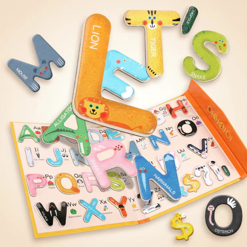 LittleSpeller – Creativo y educativo – Libro de rompecabezas del alfabeto