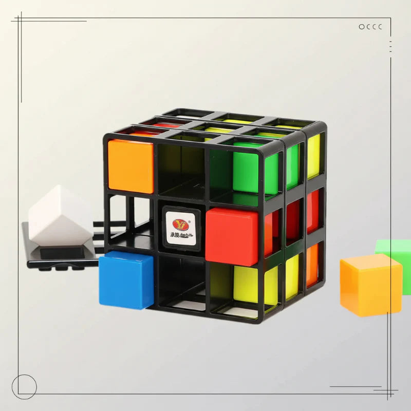 Magic Cube 3x3 – Educativo y estimulante – Cubo de rompecabezas
