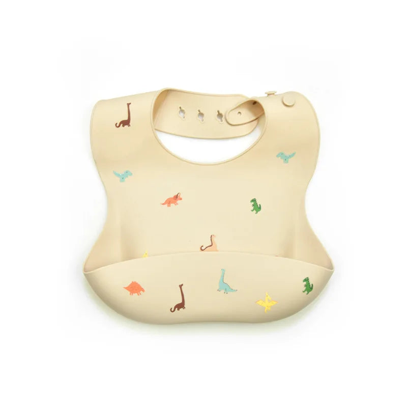 Silicone Bib - Impermeable y a la moda - Babero de silicona