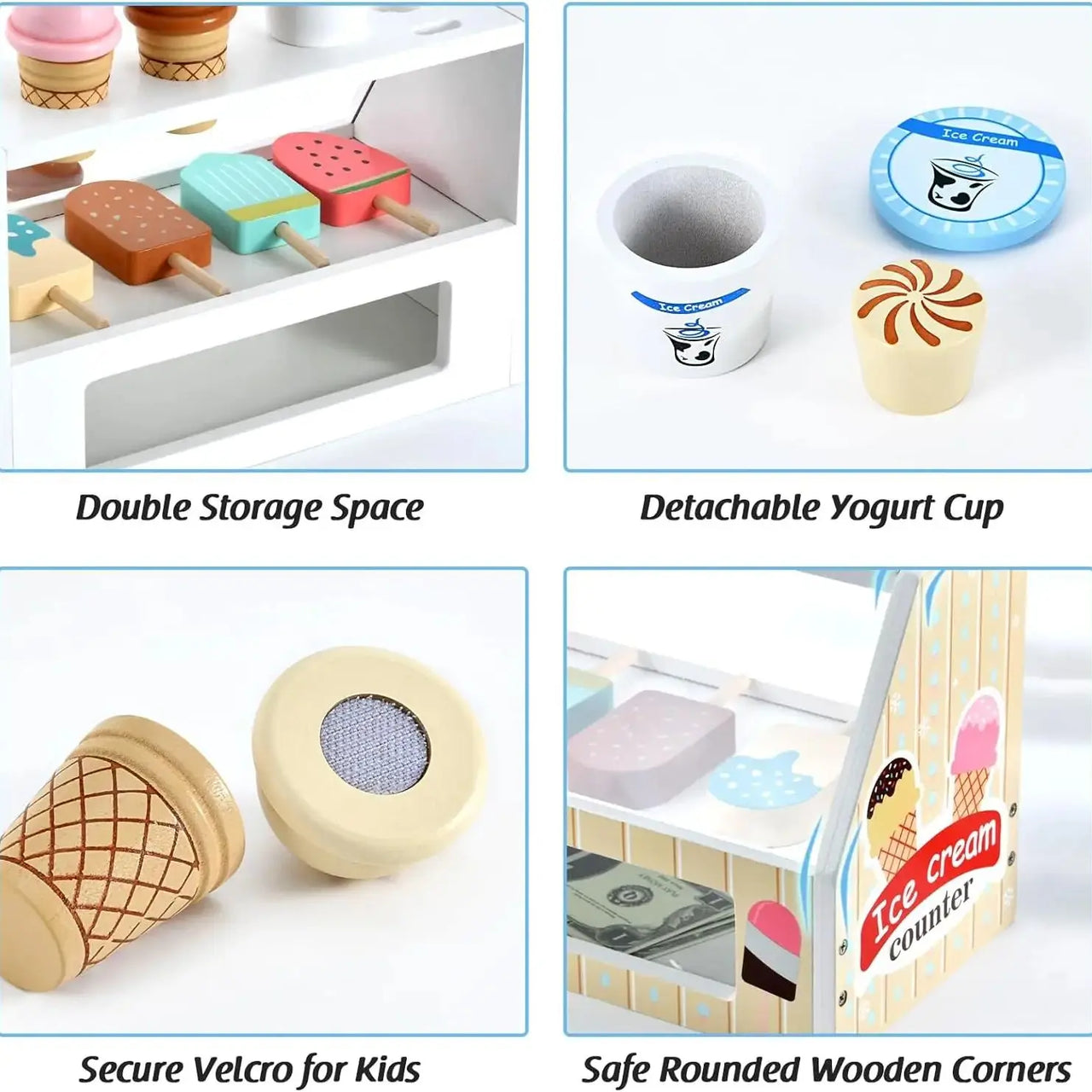 Ice Cream Playset™ - Creativo y educativo - Juego de helados