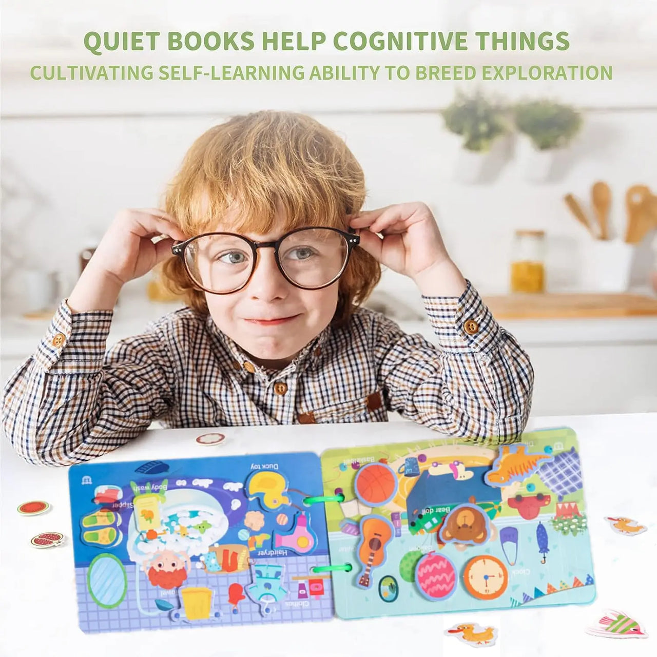 Click Book™ –  Magia de colores y sonidos - Libro interactivo