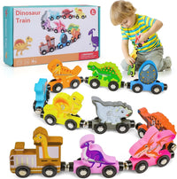 Thumbnail for Tiny Express™ – Colorear y moldear - Trenes de juguete de madera