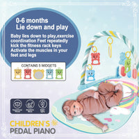 Thumbnail for Musical Baby Play Gym – Colorido y educativo – Alfombra de gimnasia para bebés