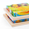 CubePuzzle – Divertido y educativo - Puzzle 3D de bloques de madera