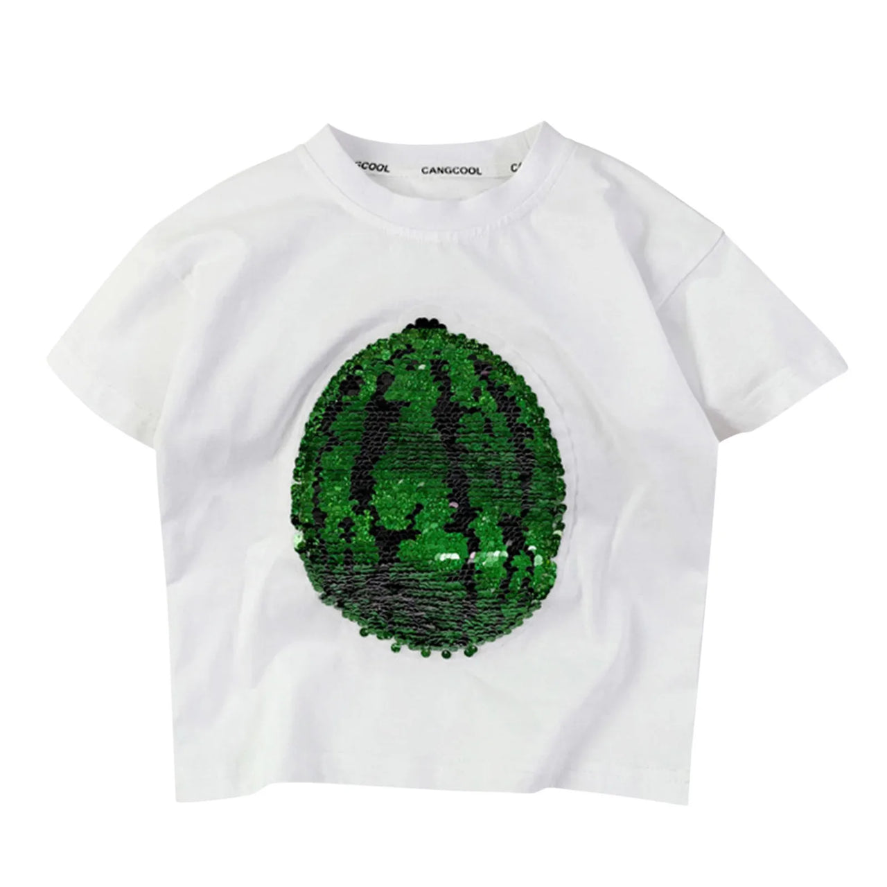 Mini Fashion™ - Shine & Transform - Camiseta sandía con lentejuelas