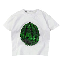 Thumbnail for Mini Fashion™ - Shine & Transform - Camiseta sandía con lentejuelas