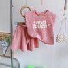 Mini Fashion™ - Comfy&Style - Conjunto rosa - faja con corazones