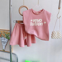 Thumbnail for Mini Fashion™ - Comfy&Style - Conjunto rosa - faja con corazones
