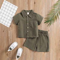 Thumbnail for Mini Fashion™ – Resistente y con estilo – Conjunto de algodón para bebé