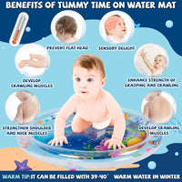 Thumbnail for TinyWave – Alegre y estimulante: alfombra sensorial acuática para bebés