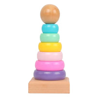 Thumbnail for Rainbow Stacker™ – Diversión de torre colorida – Torre apilable arcoíris