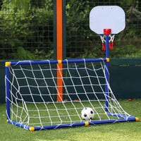 Thumbnail for Kids Ball Games - Doble diversión: set de juguetes de fútbol y baloncesto