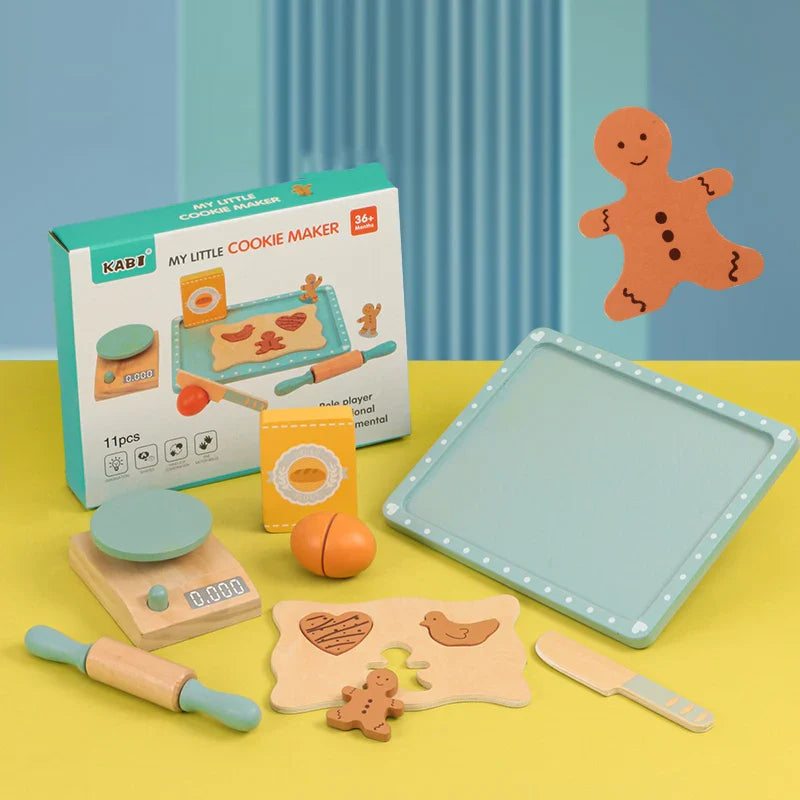 Woods™ - Fomenta la creatividad y las habilidades - Juego de cocina de madera