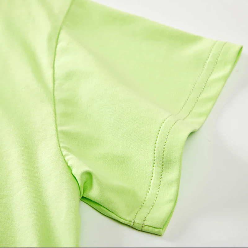 SimpleWear – Casual y suave – Camiseta Relax Fit con cuello redondo