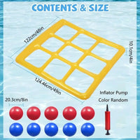 Thumbnail for Pool Tic Tac Toe – Colorido y divertido - Juego de Piscina Cuatro en Raya