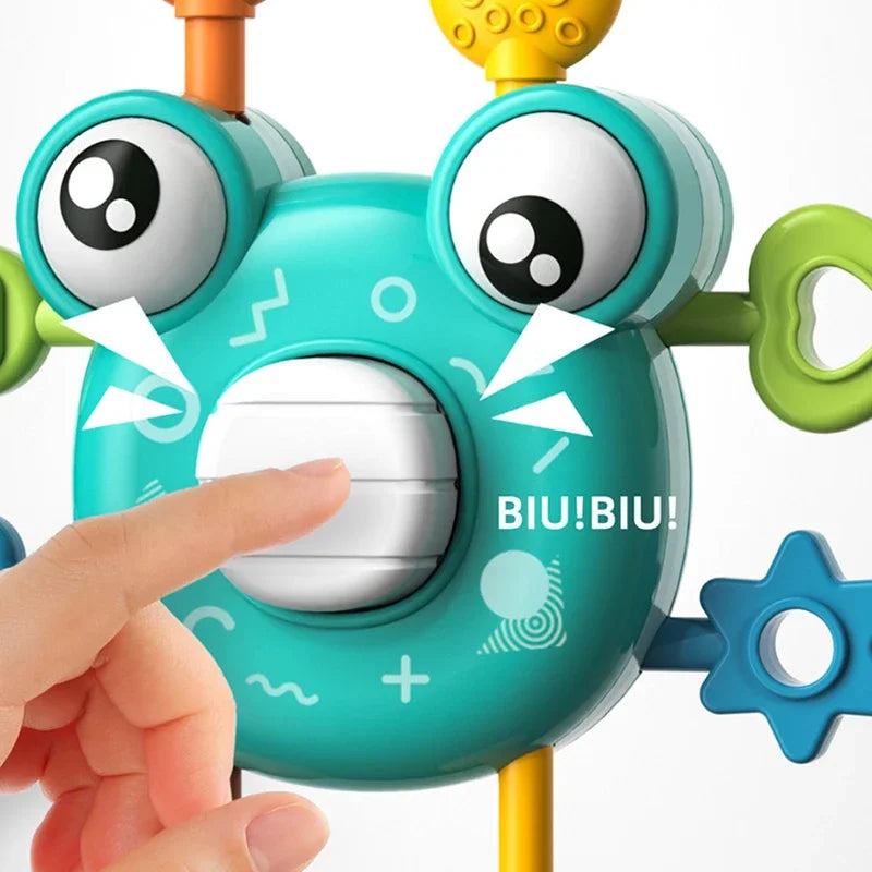 Crab Pull Toy™ – Diversión de agarrar y tirar – Juguete de dentición sensorial Cangrejo