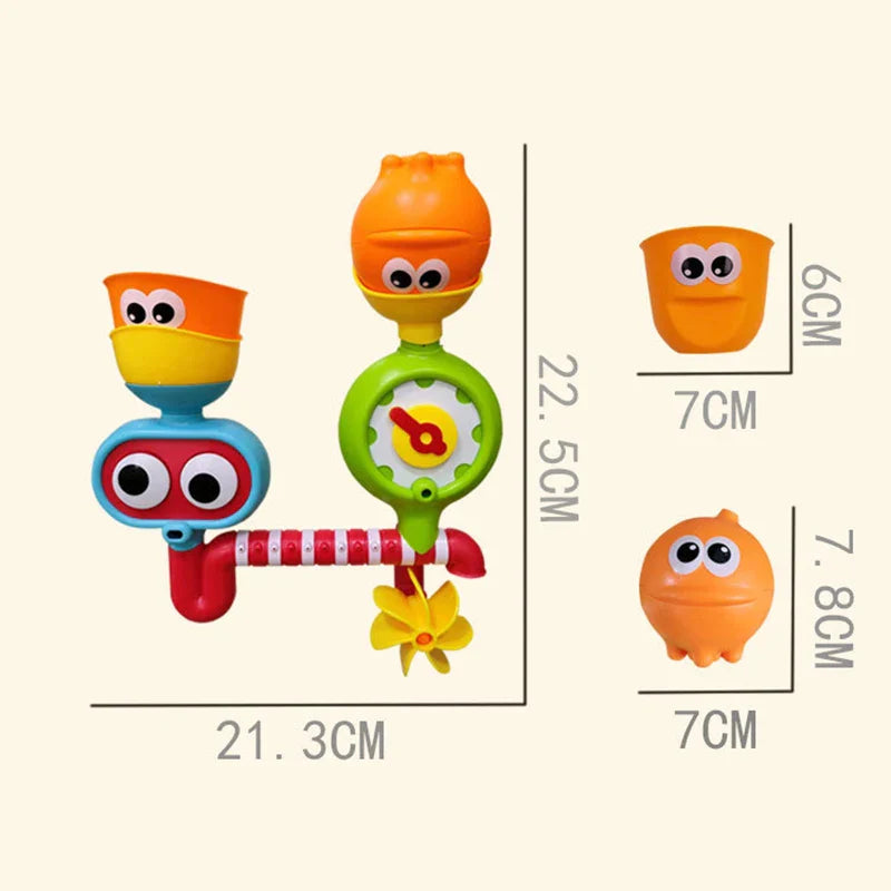 Waterwheel Fun™ – Diversión acuática – Gira y salpica con la rueda hidráulica