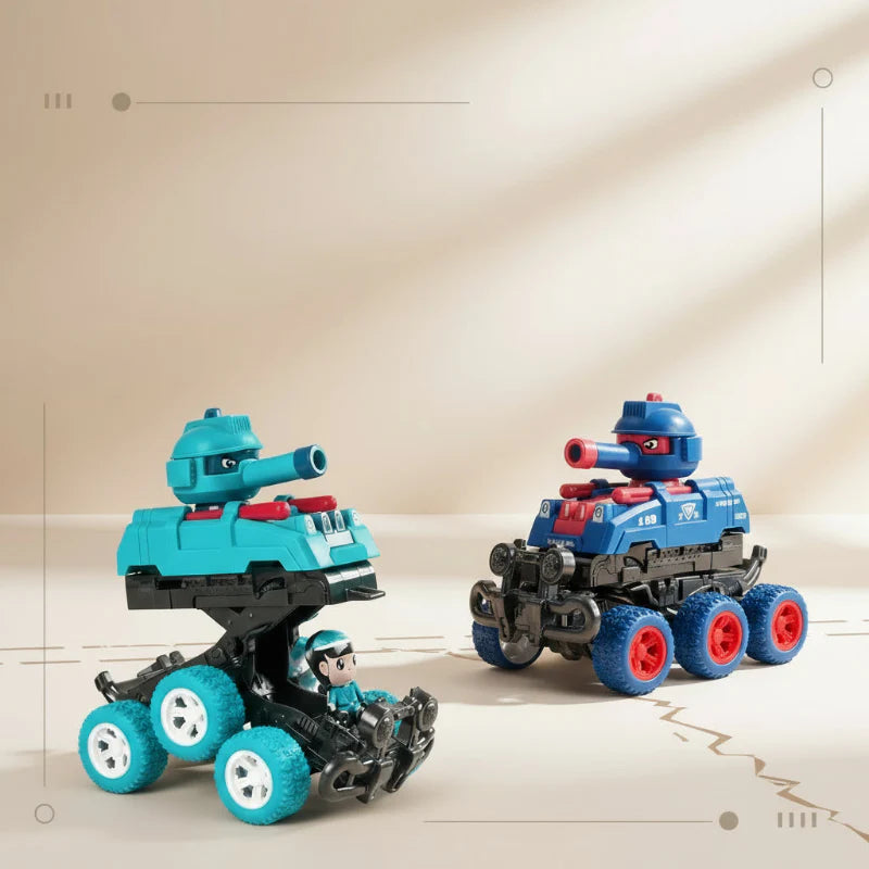 TankHero – Activo y robusto - Tanque de juguete con función de disparo