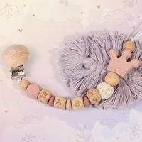 Thumbnail for Personalized Pacifier Chain – Seguro y elegante: llavero para chupete personalizado