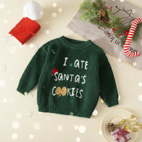 Thumbnail for JoyKnit – Acogedor y cálido: jersey navideño con texto