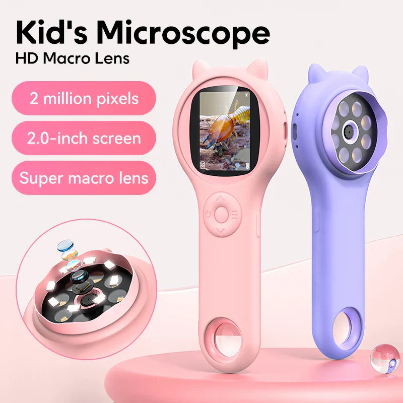 Mini Kids Microscope™ - La ciencia bajo la lupa - Mini Microscopio infantil