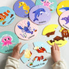 Dieren Match™ – Gira y descubre - puzzle de 3 piezas