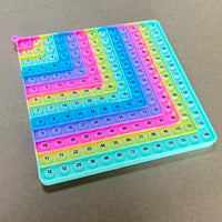 Thumbnail for Multicolor Fidget Board™ - Mejorar las habilidades numéricas - Tablero Reken Fidget