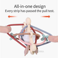 Thumbnail for Sensory Rattle Ball™ – Diversión con Soft Grab – Juguetes de silicona para la dentición del bebé