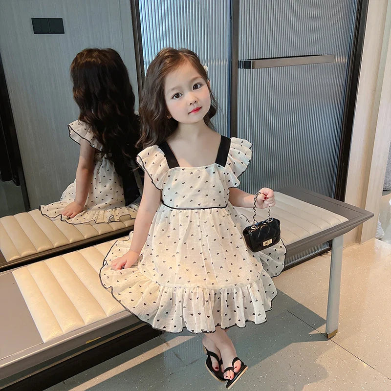 Mini Fashion™ - Merry Wonder - Vestido de verano con corazones