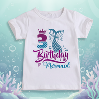 Thumbnail for Birthday Graphic Tee – Bonita y ligera – Camiseta infantil de cumpleaños