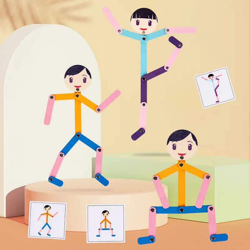 PlayGrow - Crecer jugando - Rompecabezas Montessori Deportista