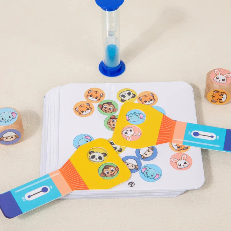 Puzzle Duel™ - Rápido e inteligente - Juego de mesa interactivo de reacción