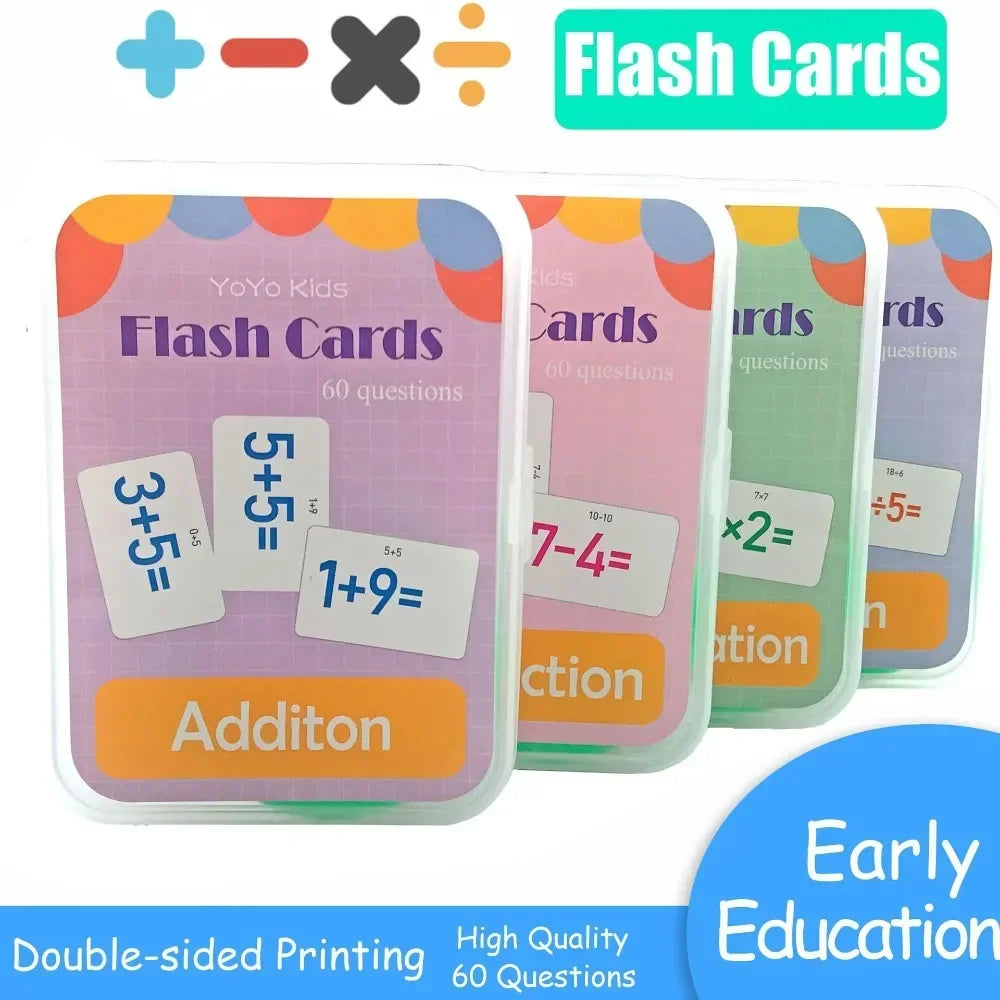 Math Flash Cards™ – Jugar a contar - Fichas de matemáticas