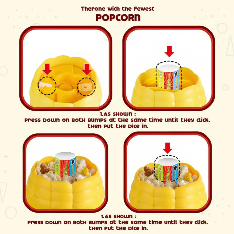 PopCornFun – Divertido y entretenido – Juego de mesa para fiestas familiares
